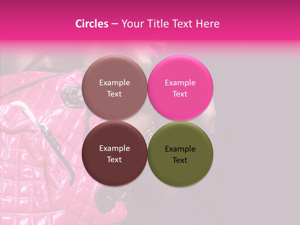 Heels Hair Camera PowerPoint Template