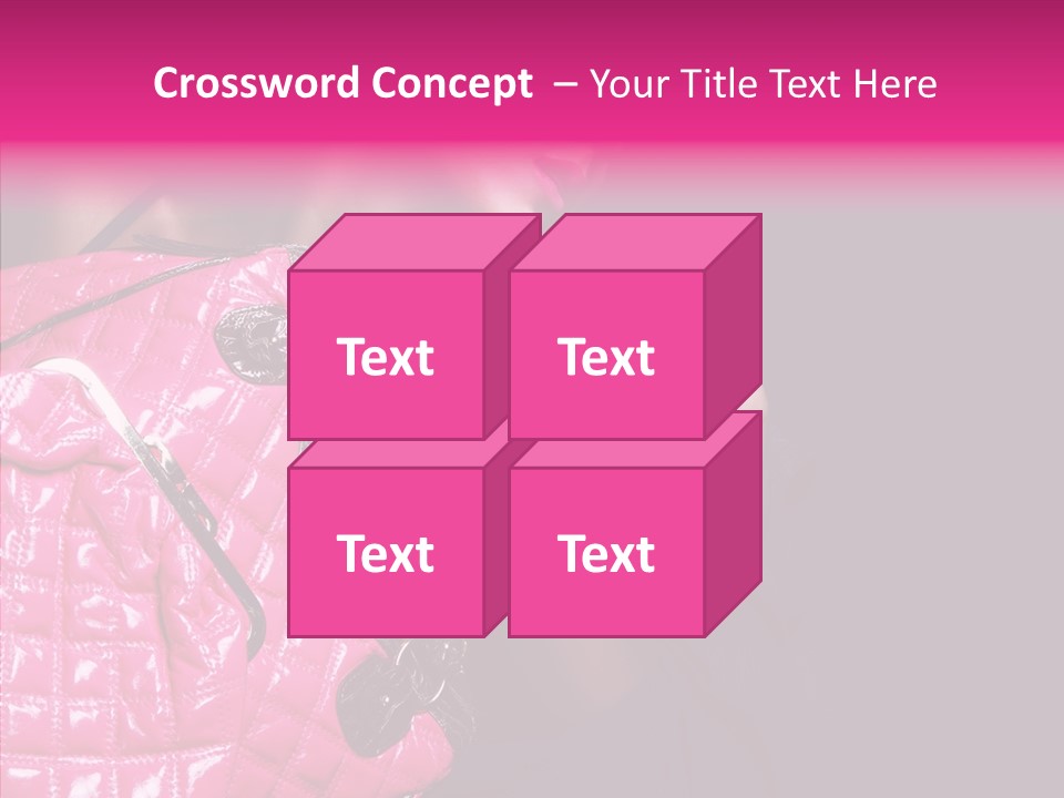 Heels Hair Camera PowerPoint Template