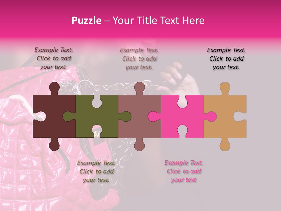 Heels Hair Camera PowerPoint Template