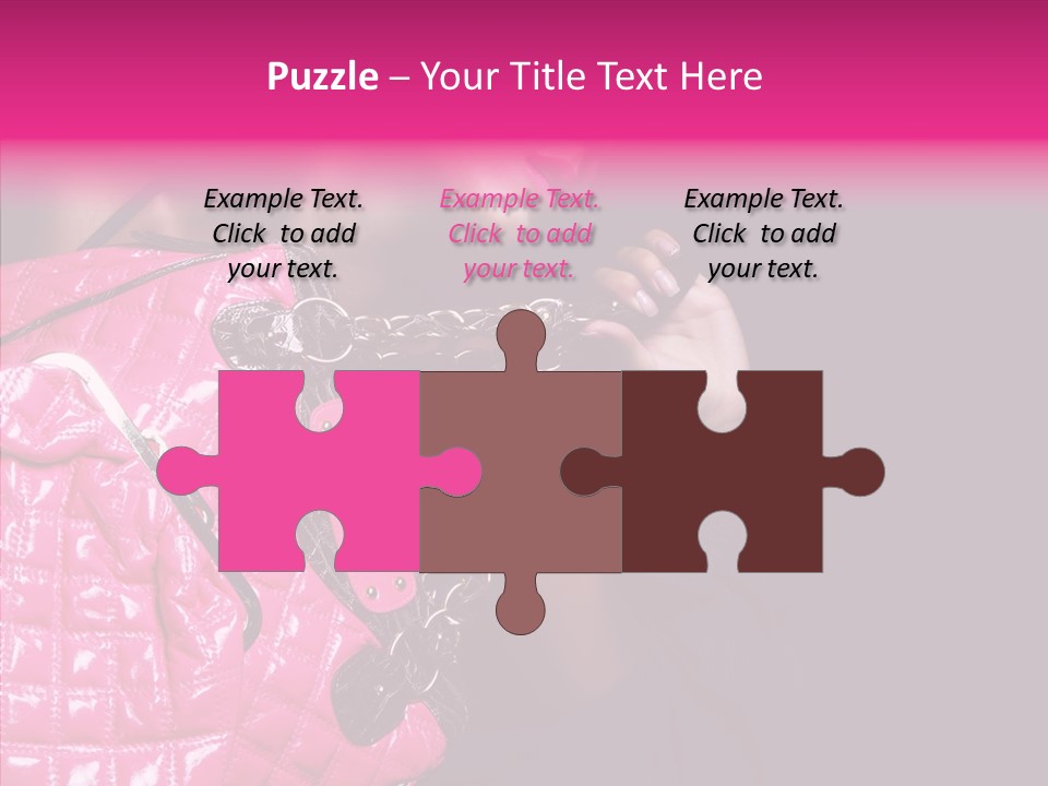 Heels Hair Camera PowerPoint Template