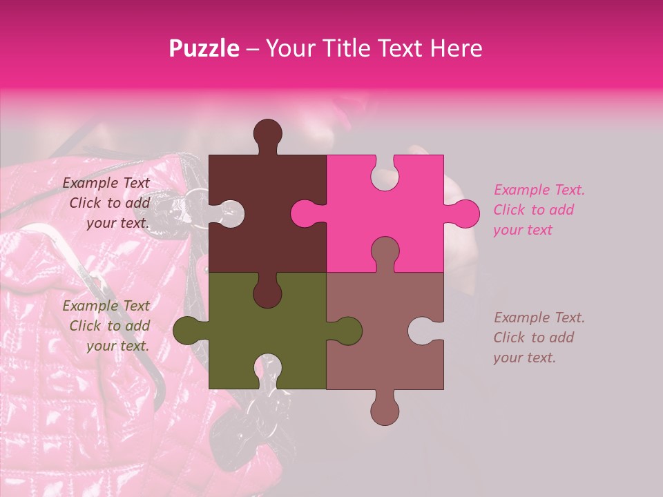 Heels Hair Camera PowerPoint Template