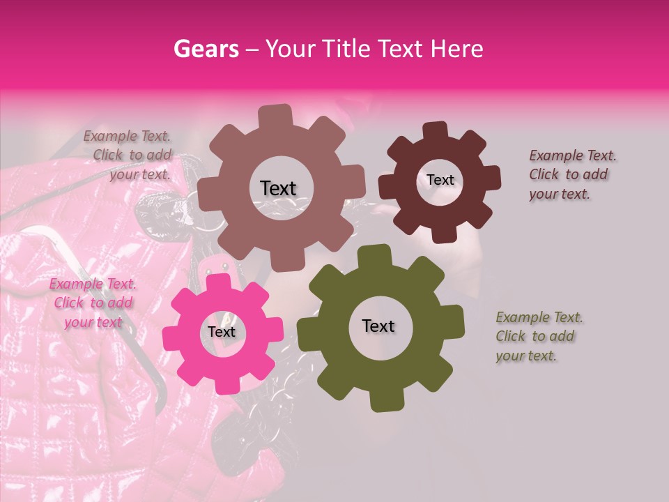 Heels Hair Camera PowerPoint Template