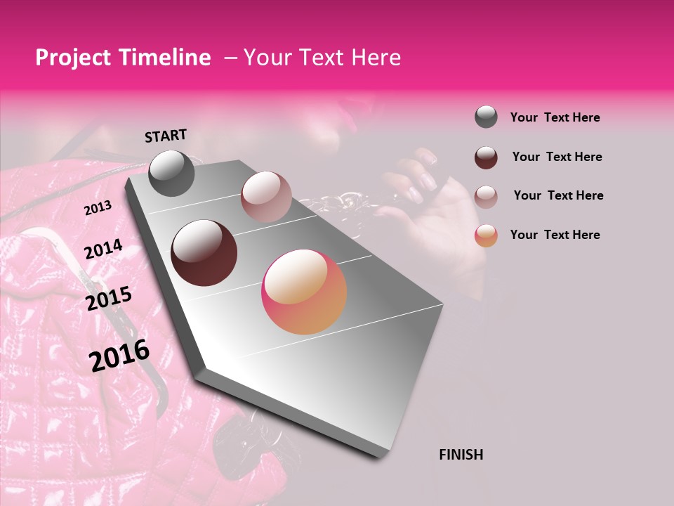 Heels Hair Camera PowerPoint Template