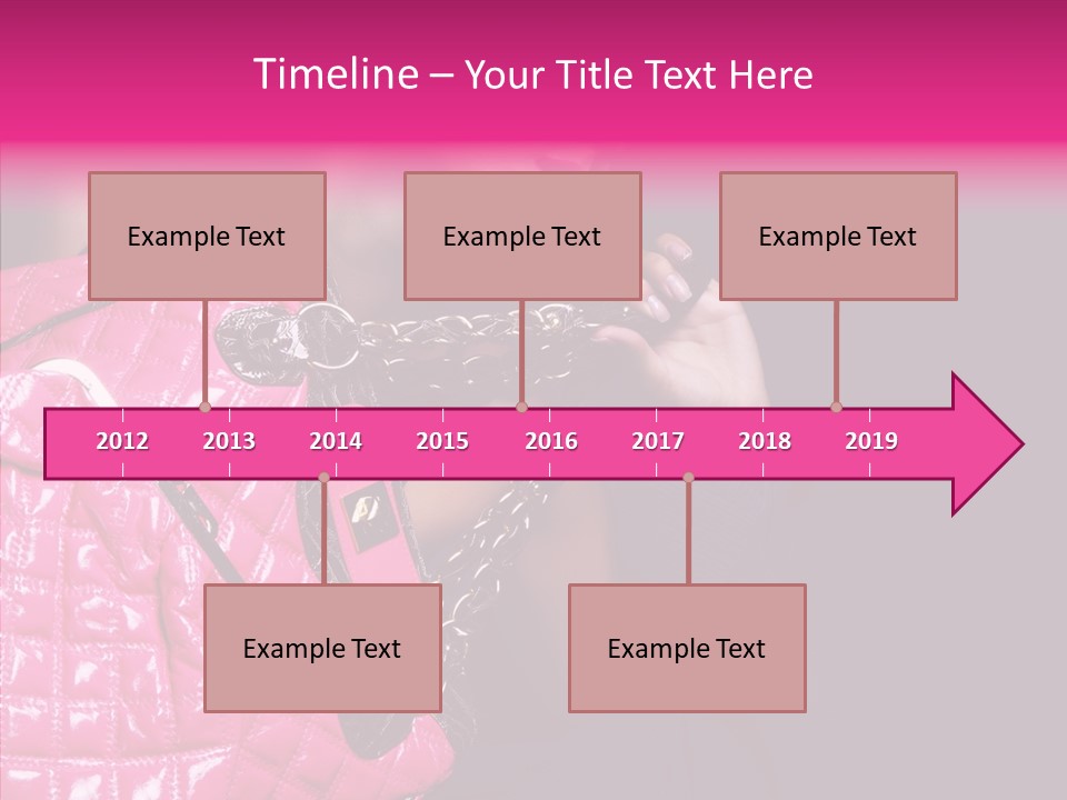 Heels Hair Camera PowerPoint Template