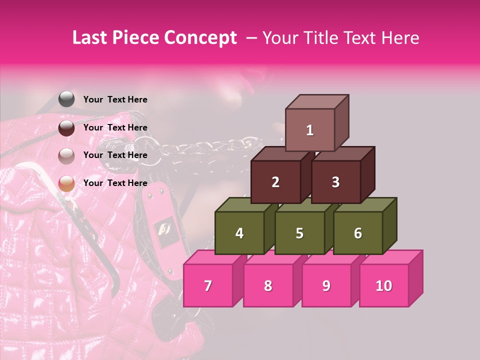 Heels Hair Camera PowerPoint Template