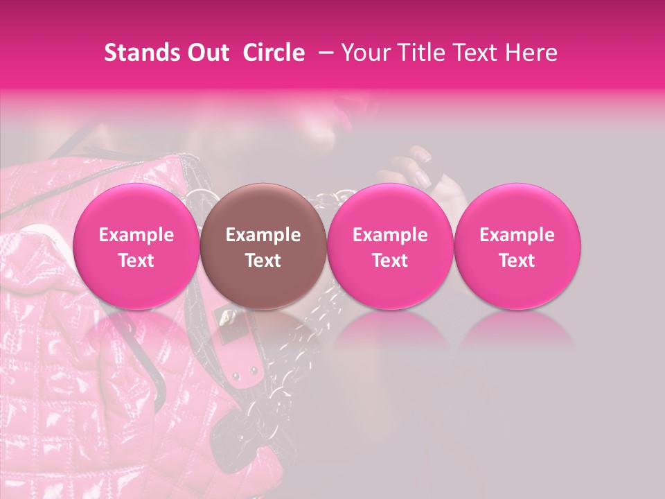 Heels Hair Camera PowerPoint Template