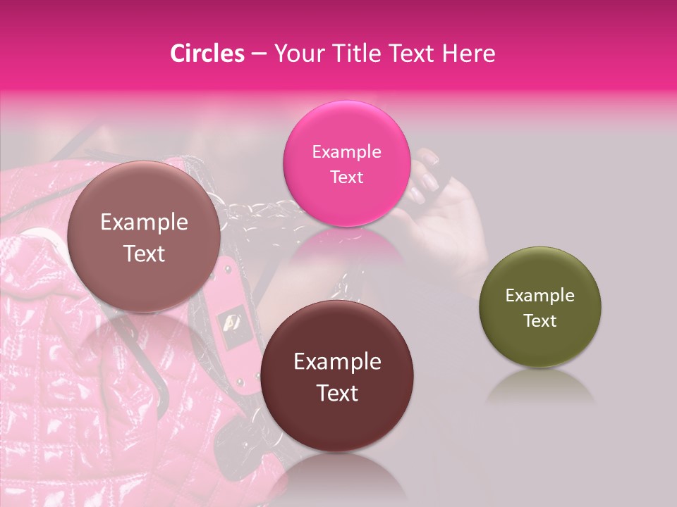 Heels Hair Camera PowerPoint Template