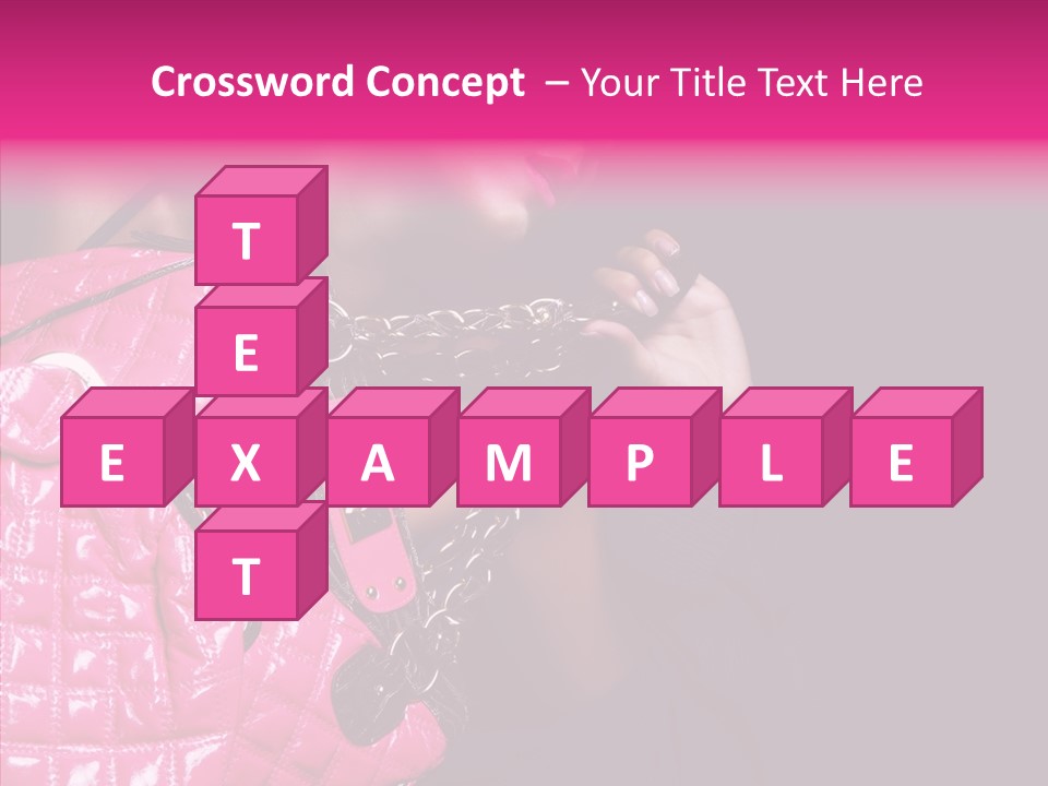 Heels Hair Camera PowerPoint Template