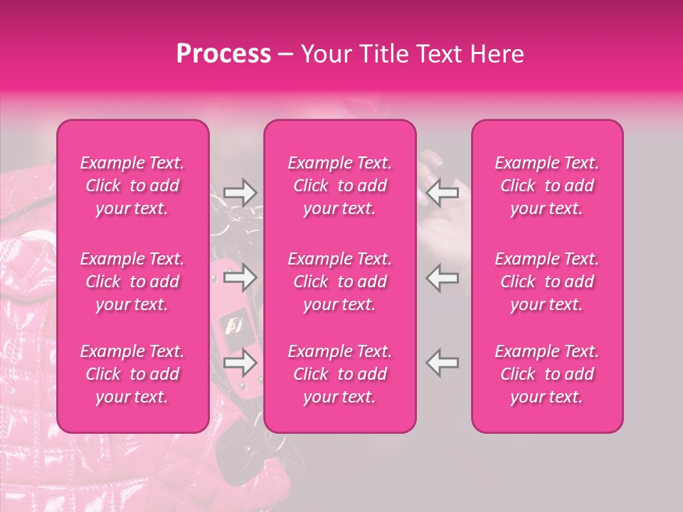 Heels Hair Camera PowerPoint Template