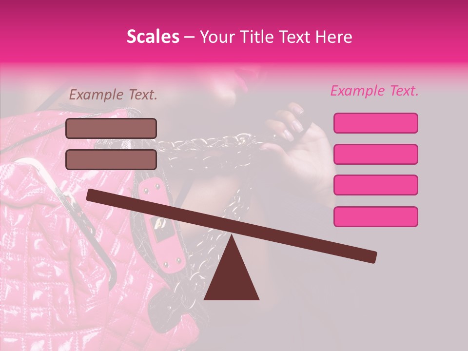 Heels Hair Camera PowerPoint Template