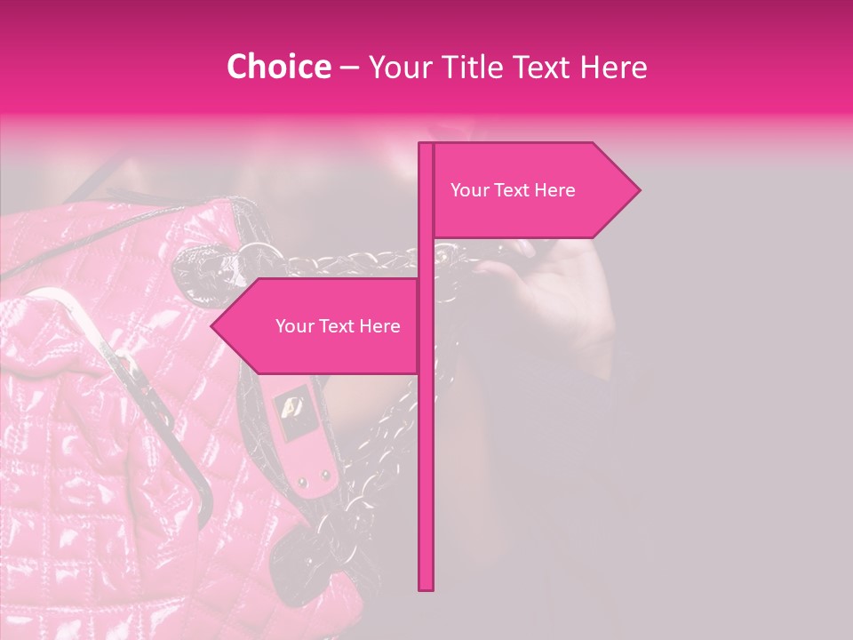 Heels Hair Camera PowerPoint Template