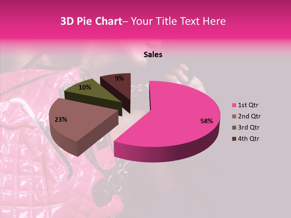 Heels Hair Camera PowerPoint Template