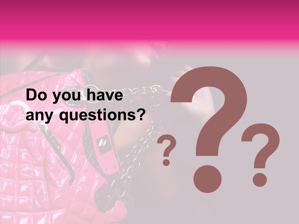 Heels Hair Camera PowerPoint Template