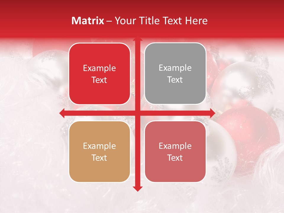 Decorative Ball Spheres PowerPoint Template