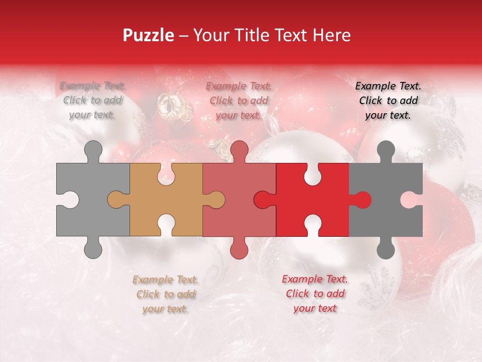 Decorative Ball Spheres PowerPoint Template