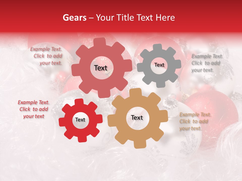 Decorative Ball Spheres PowerPoint Template