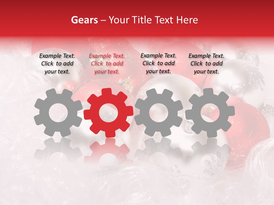 Decorative Ball Spheres PowerPoint Template