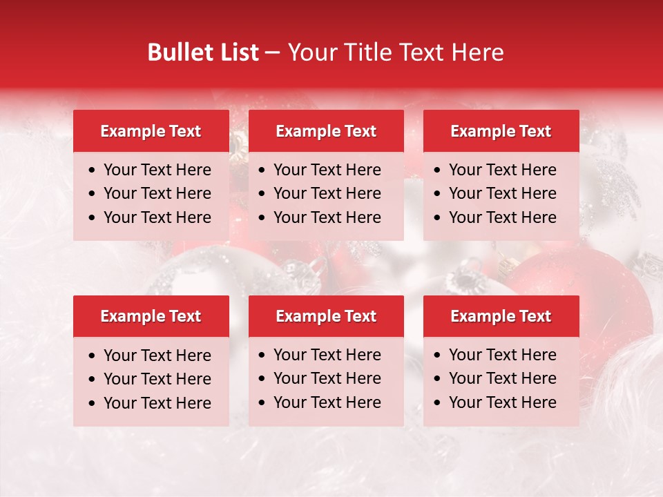 Decorative Ball Spheres PowerPoint Template