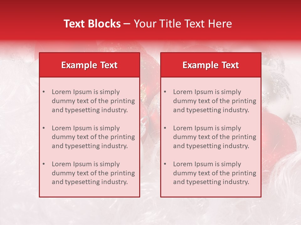 Decorative Ball Spheres PowerPoint Template