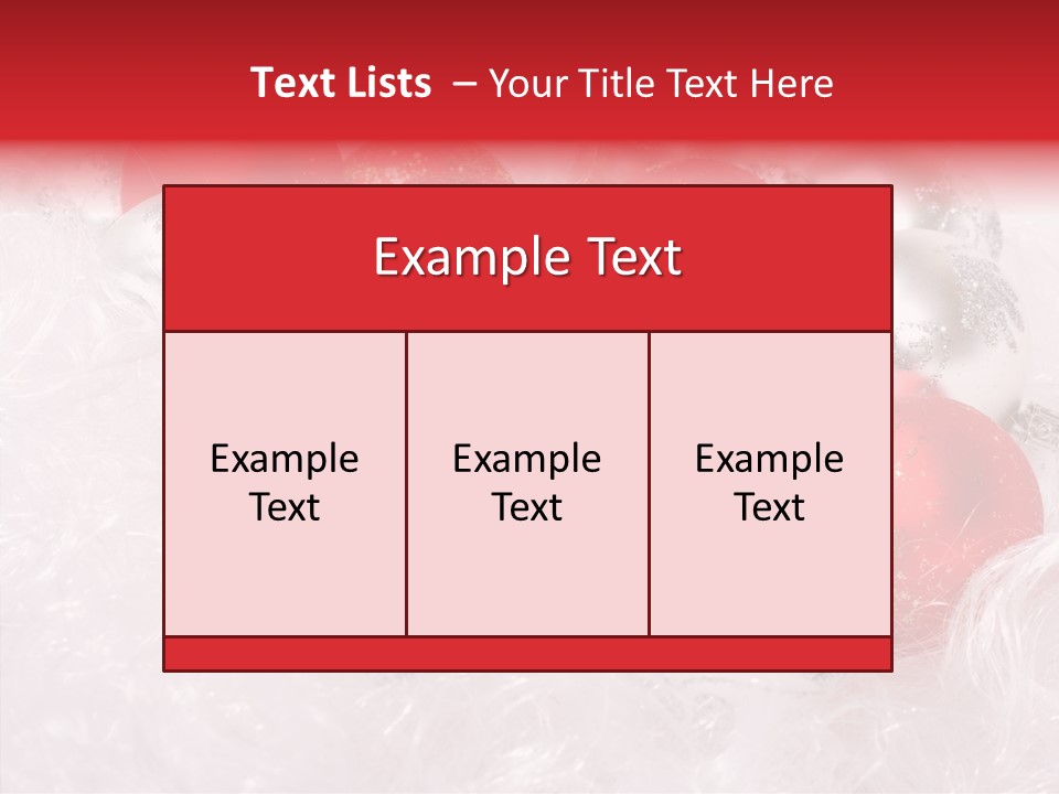 Decorative Ball Spheres PowerPoint Template