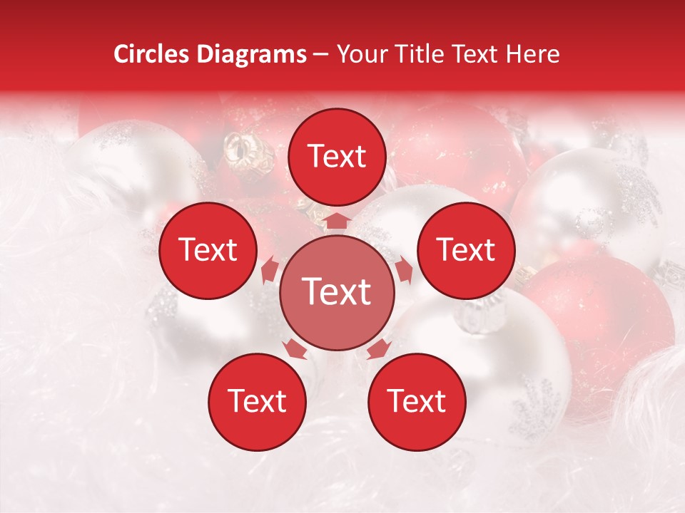 Decorative Ball Spheres PowerPoint Template