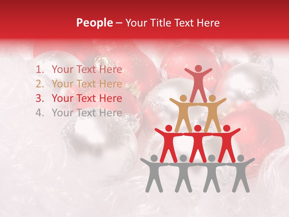 Decorative Ball Spheres PowerPoint Template