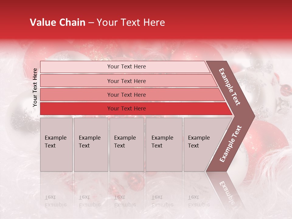 Xmas Decoration Ornamental PowerPoint Template