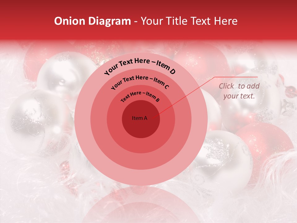 Xmas Decoration Ornamental PowerPoint Template