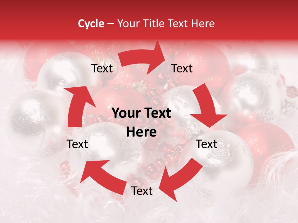 Xmas Decoration Ornamental PowerPoint Template