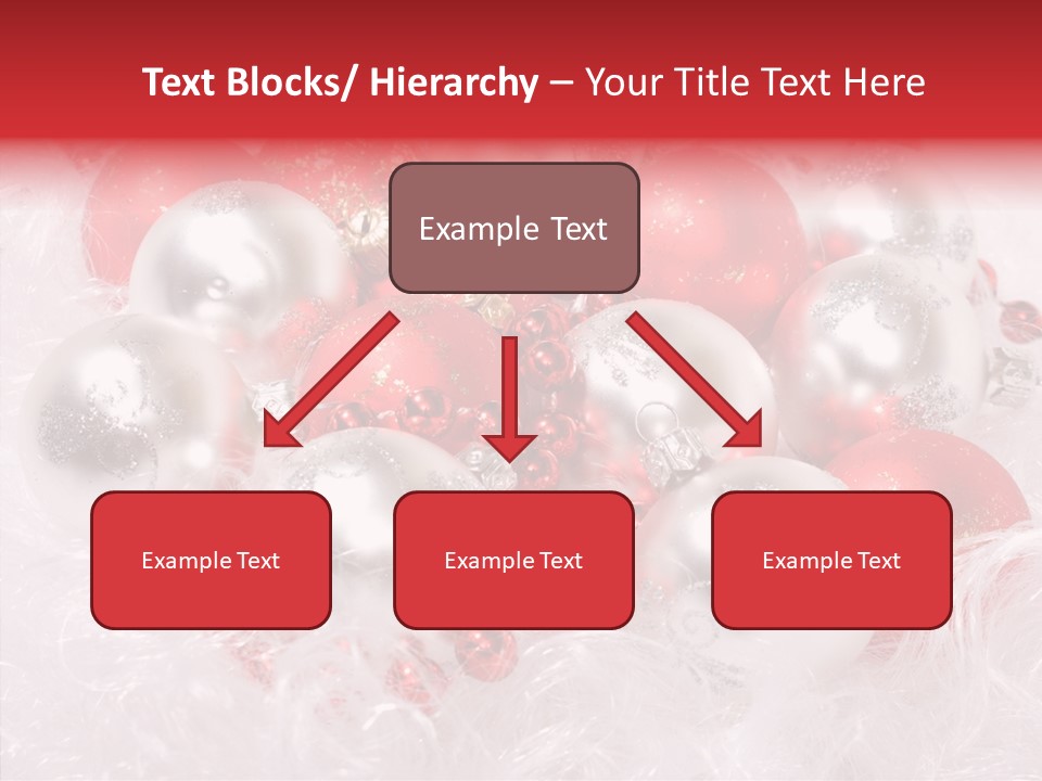 Xmas Decoration Ornamental PowerPoint Template