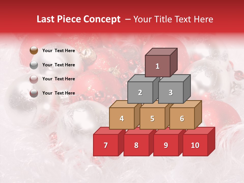 Xmas Decoration Ornamental PowerPoint Template