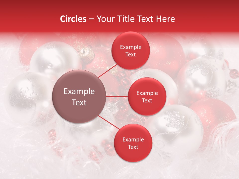 Xmas Decoration Ornamental PowerPoint Template