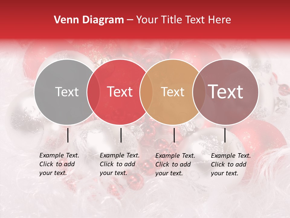 Xmas Decoration Ornamental PowerPoint Template