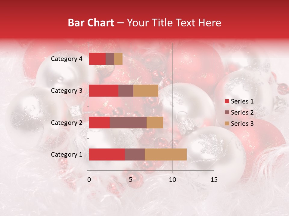 Xmas Decoration Ornamental PowerPoint Template