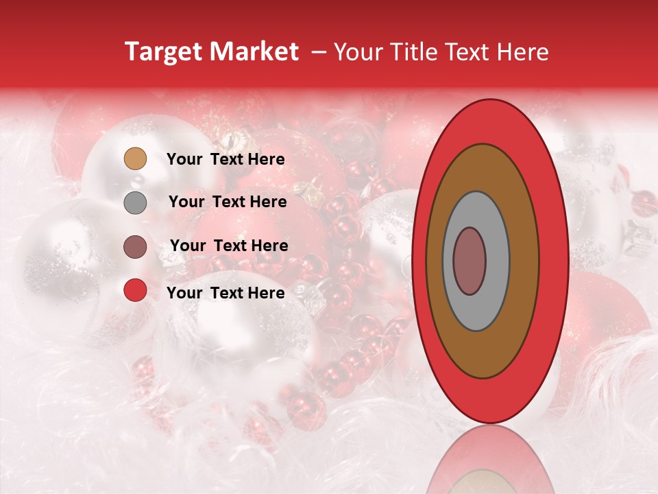 Xmas Decoration Ornamental PowerPoint Template