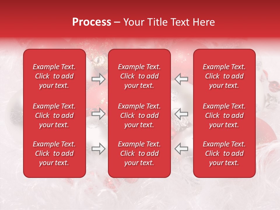 Xmas Decoration Ornamental PowerPoint Template