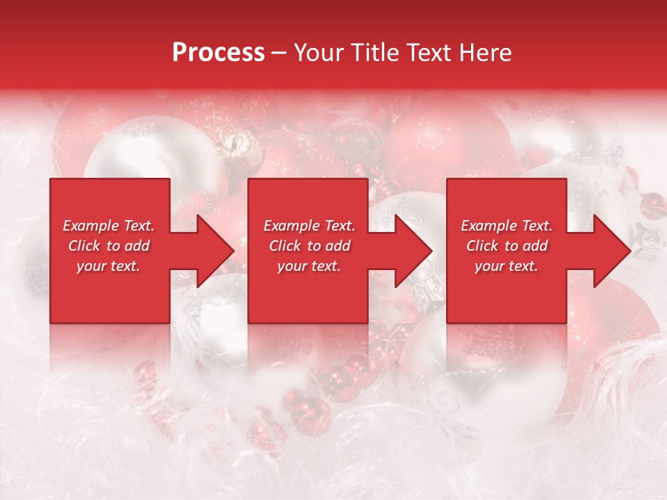 Xmas Decoration Ornamental PowerPoint Template