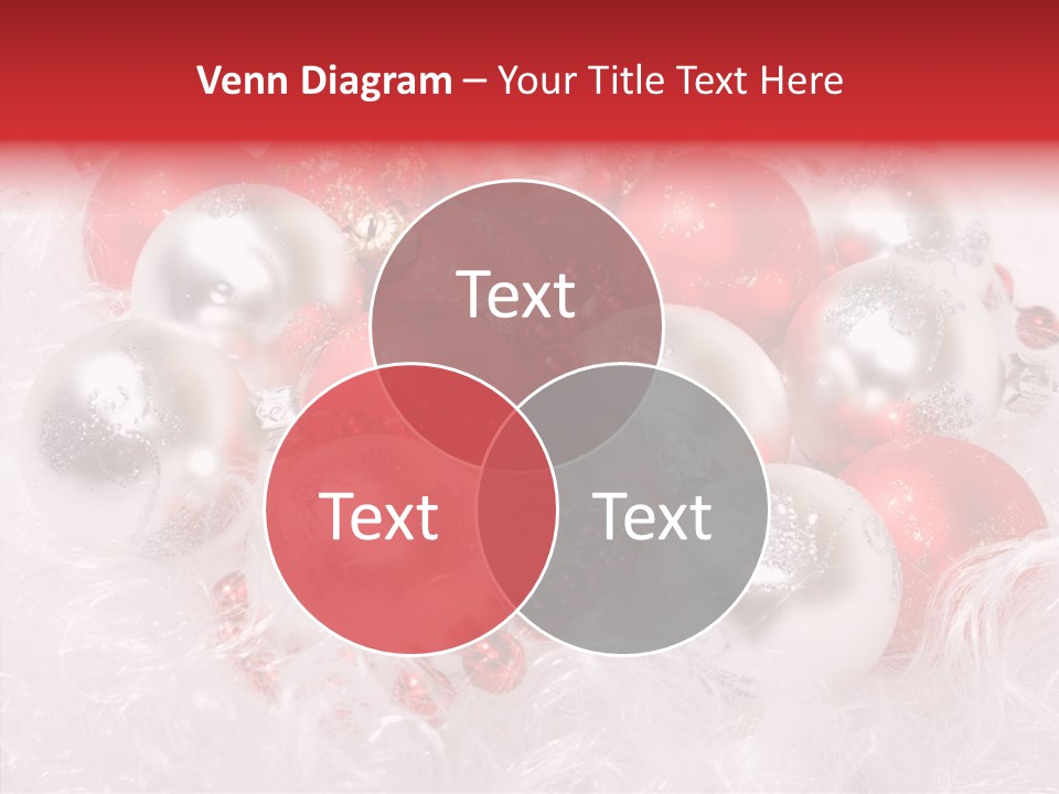 Xmas Decoration Ornamental PowerPoint Template