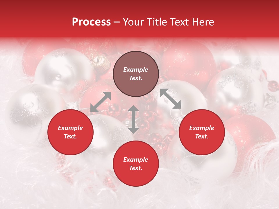 Xmas Decoration Ornamental PowerPoint Template