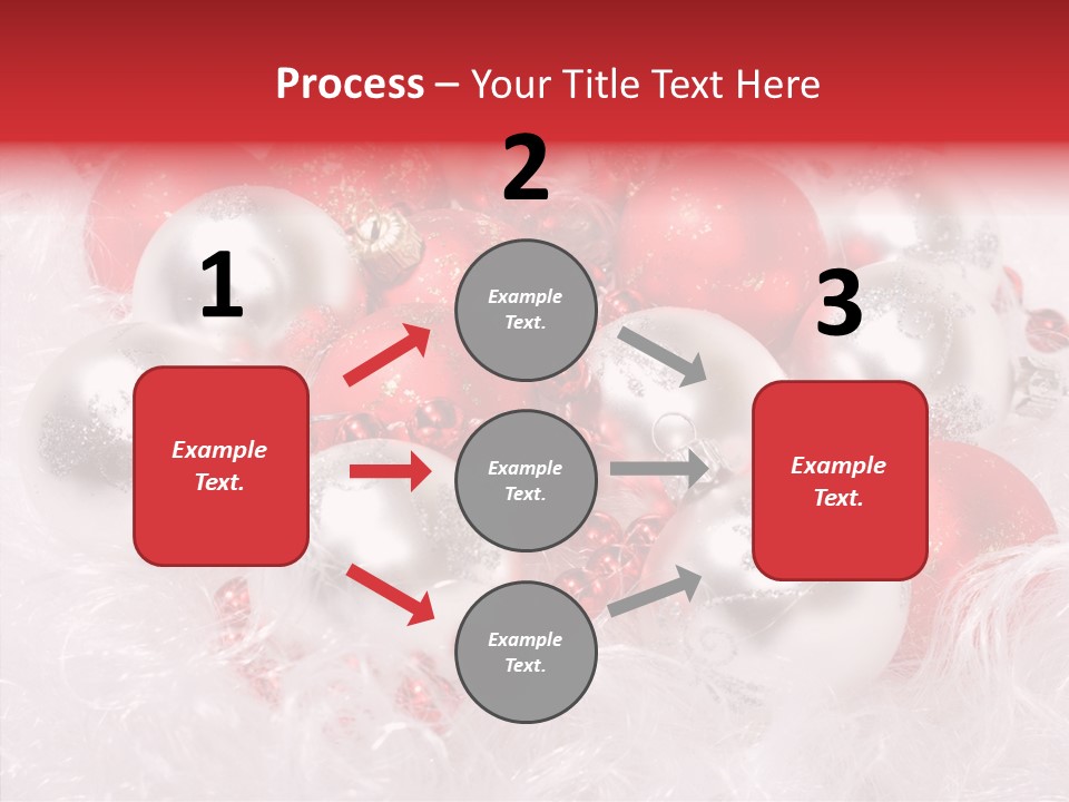 Xmas Decoration Ornamental PowerPoint Template