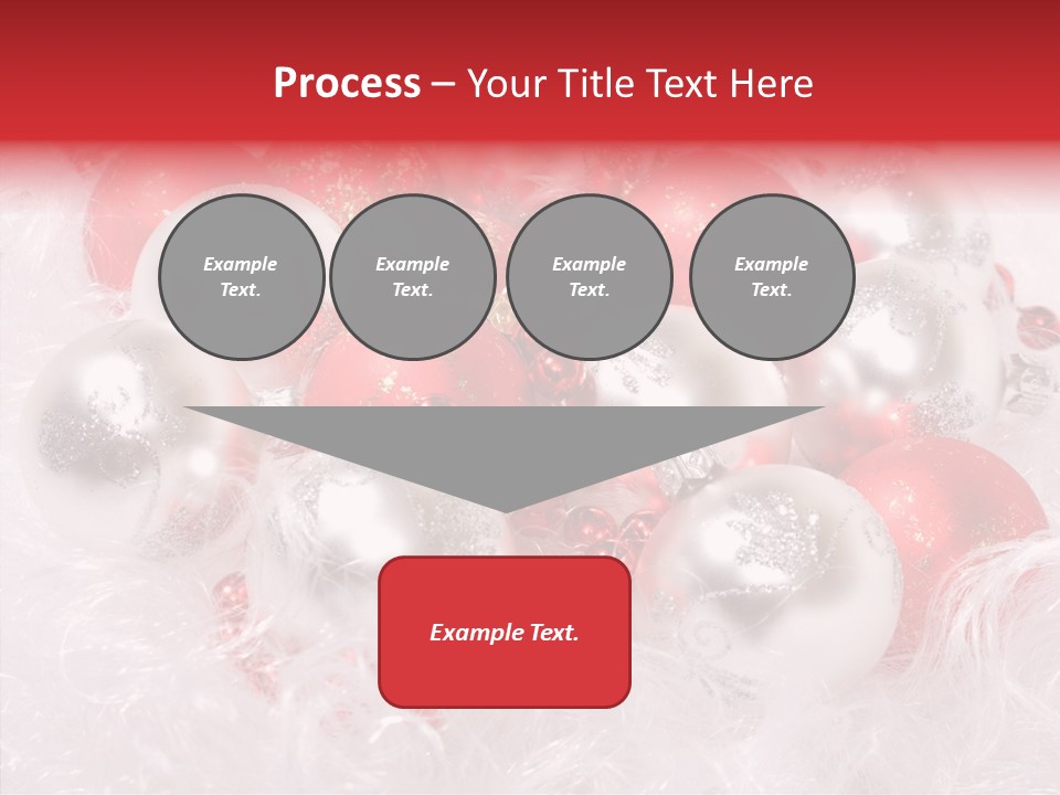 Xmas Decoration Ornamental PowerPoint Template