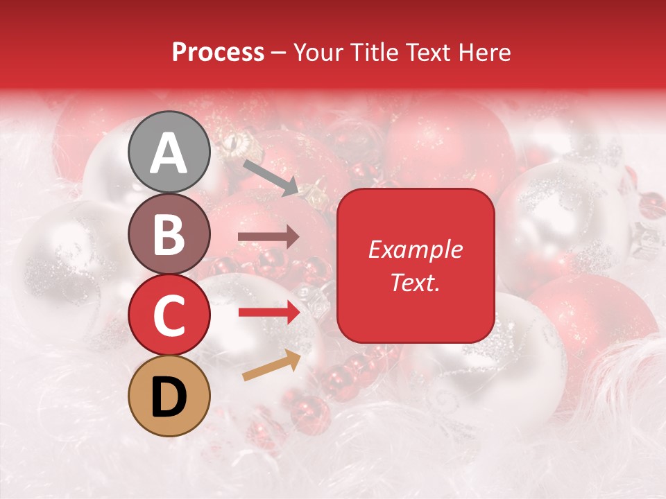 Xmas Decoration Ornamental PowerPoint Template