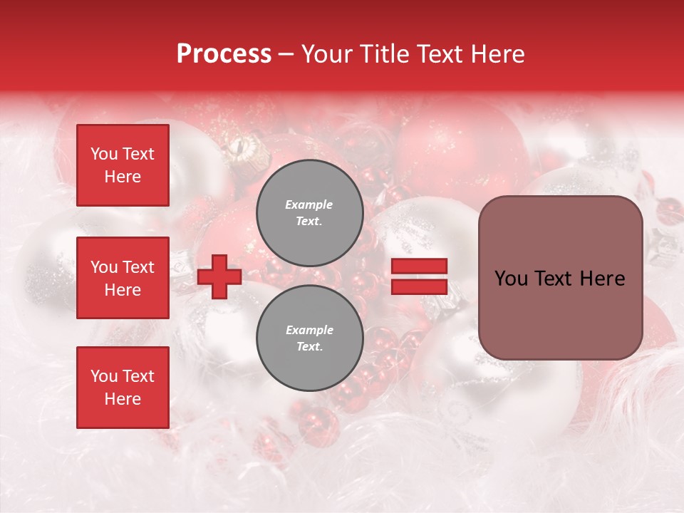 Xmas Decoration Ornamental PowerPoint Template