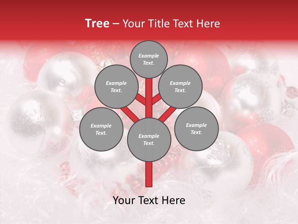 Xmas Decoration Ornamental PowerPoint Template