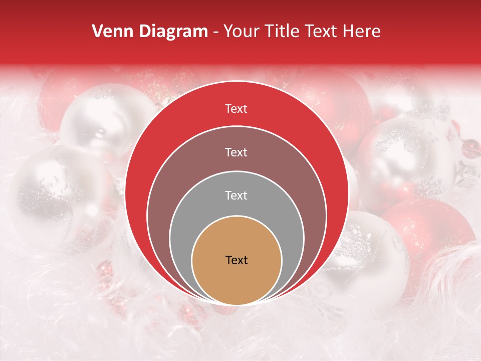 Xmas Decoration Ornamental PowerPoint Template