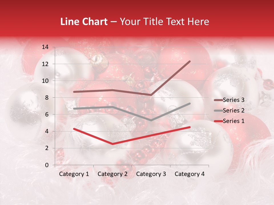 Xmas Decoration Ornamental PowerPoint Template