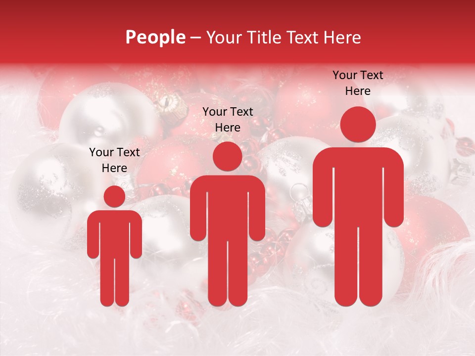 Xmas Decoration Ornamental PowerPoint Template