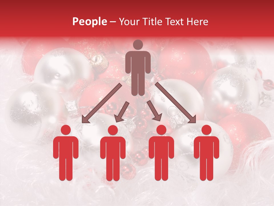 Xmas Decoration Ornamental PowerPoint Template