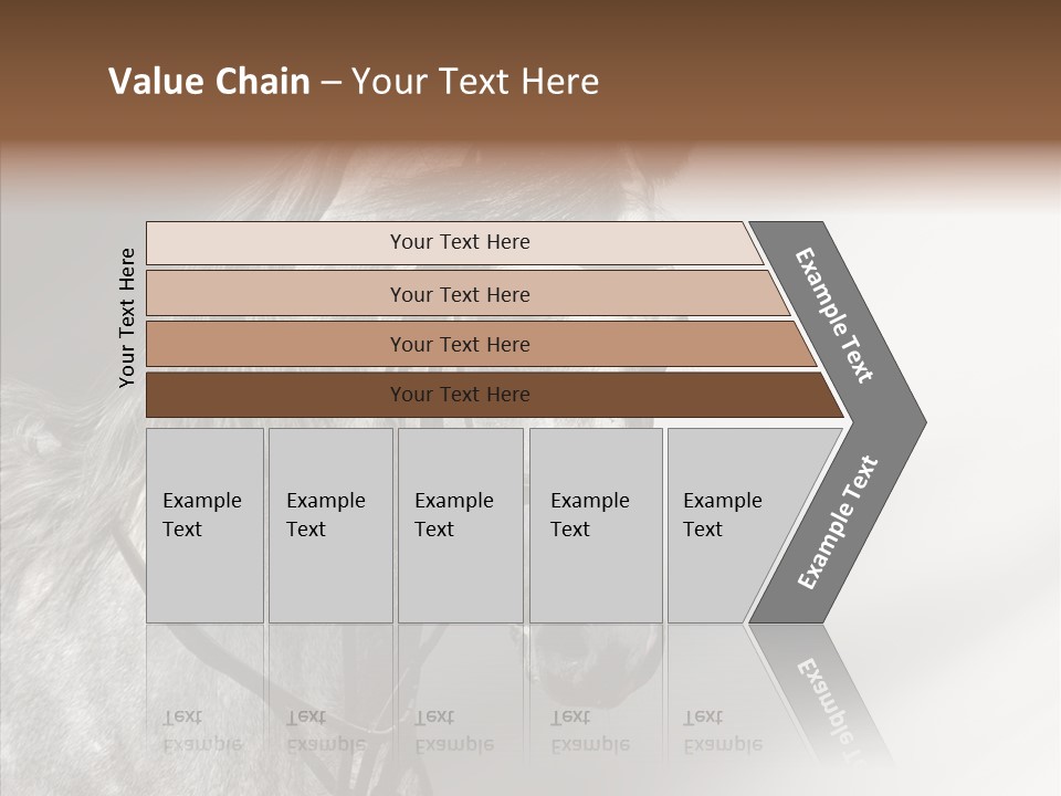 Stallion Active Horse PowerPoint Template
