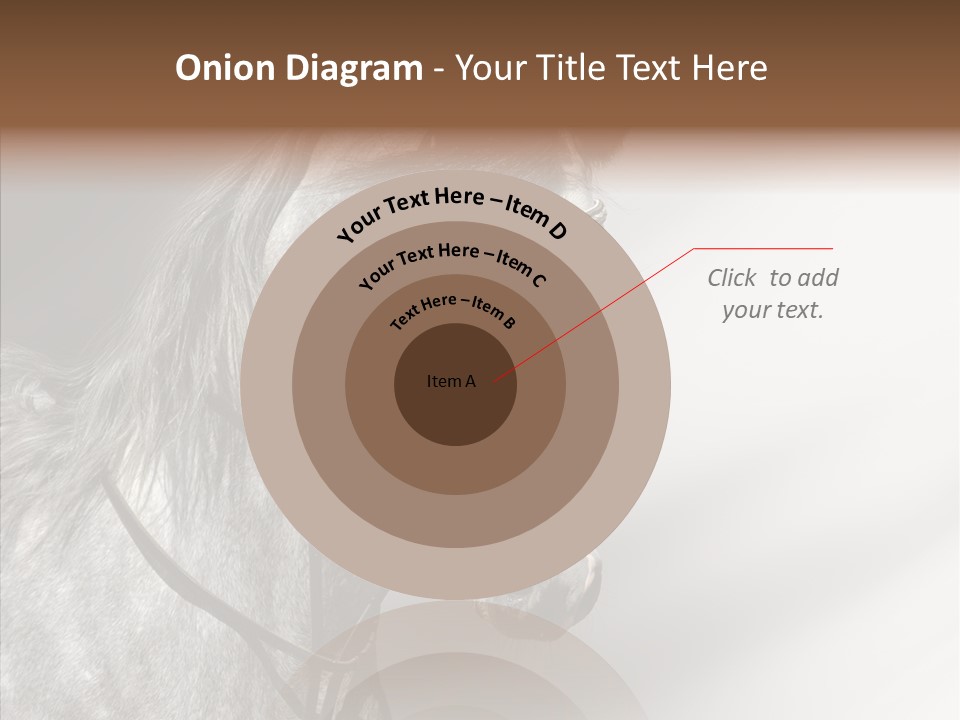 Stallion Active Horse PowerPoint Template